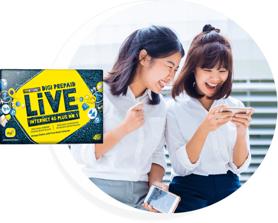 100GB Video & Music Digi Prepaid LiVE
