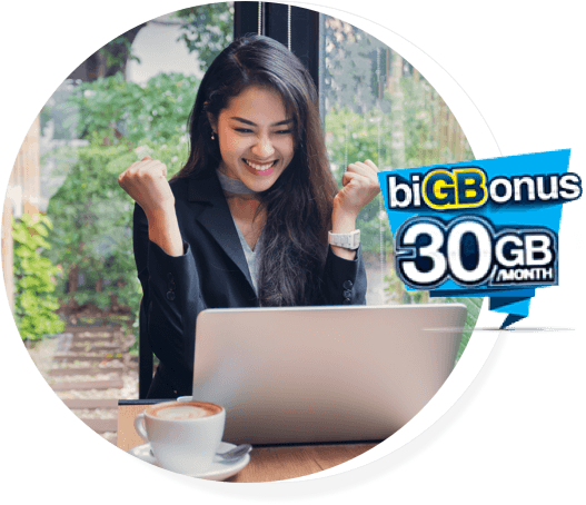 2GB + biGBonus 30GB Unlimited Calls (All Network)