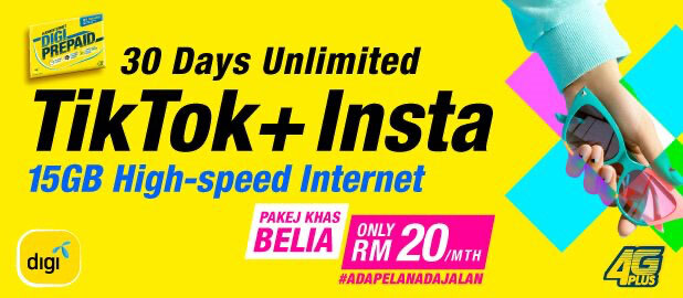 30 days unlimited tiktoka and insta
